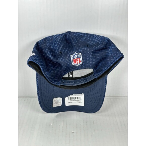 New Era Dallas Cowboys Sideline 9FORTY Stretch Snap Adjustable Hat Navy Blue NWT - Picture 4 of 5